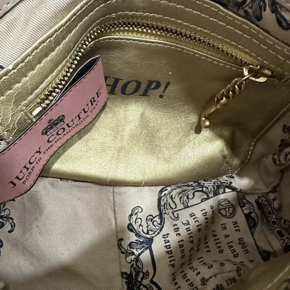 Juicy Couture Y2k Leather Baguette